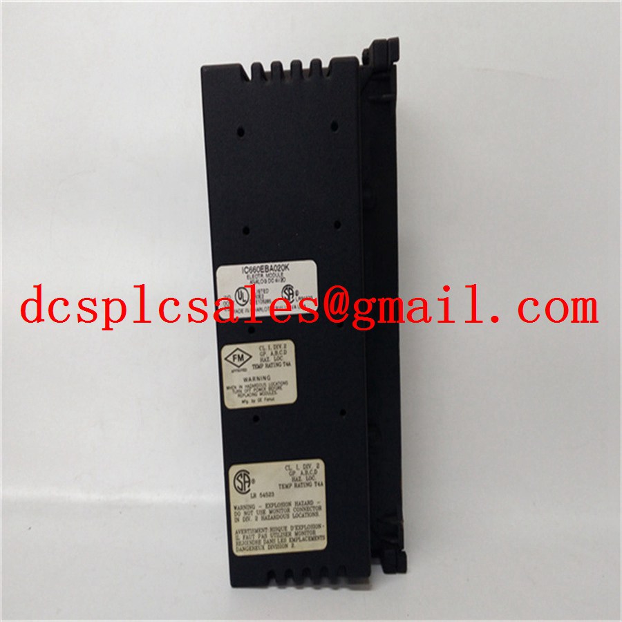 IC660BBA020 机器人备件/IA系统/励磁器