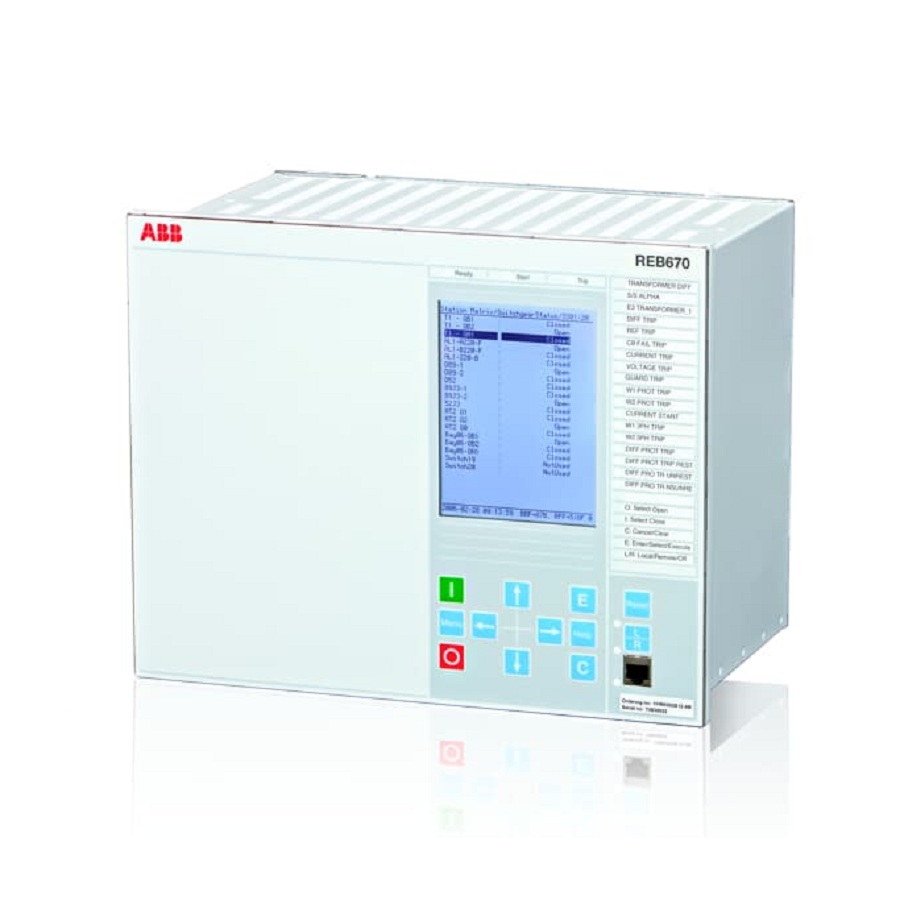 ABB REB670 为您的设备和人员提供先进的保护